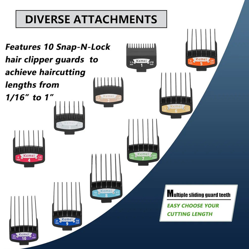 ماشین اصلاح موی سر شارژی کیمی مدل 1858