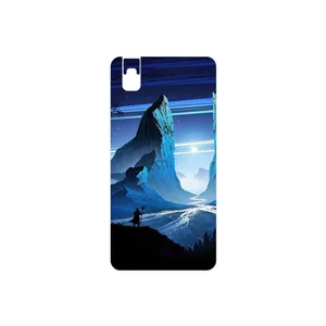 MAHOOT Blue Mountains Digital Art Cover Sticker for Huawei Shot X