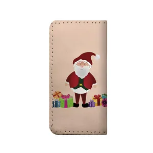 کیف پول چرمی ترمه طراحان ایده مدل بابانوئل کد par009