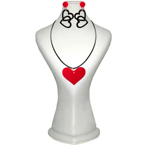 نیم ست زنانه طرح قلب کد RKH_1284