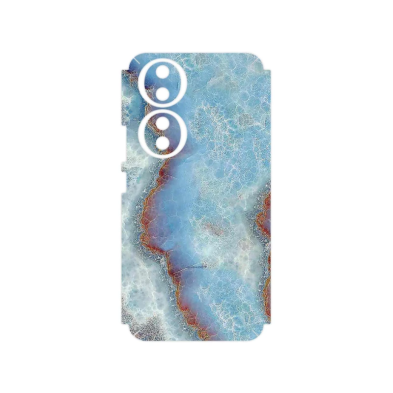 برچسب پوششی ماهوت مدل Blue_Ocean_Marble مناسب برای گوشی موبایل آنر 90