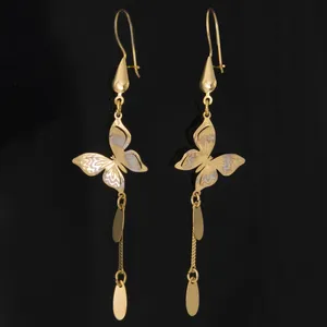 گوشواره طلا 18 عیار زنانه مدل 670122