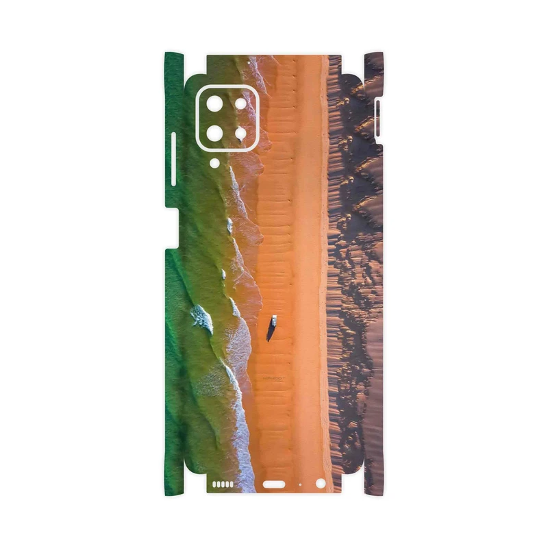 برچسب پوششی ماهوت مدل Beach and Green Sea-FullSkin مناسب برای گوشی موبایل سامسونگ Galaxy A12