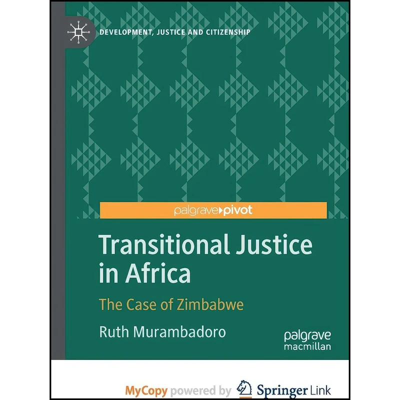 کتاب Transitional Justice in Africa اثر Ruth Murambadoro انتشارات Palgrave MacMillan