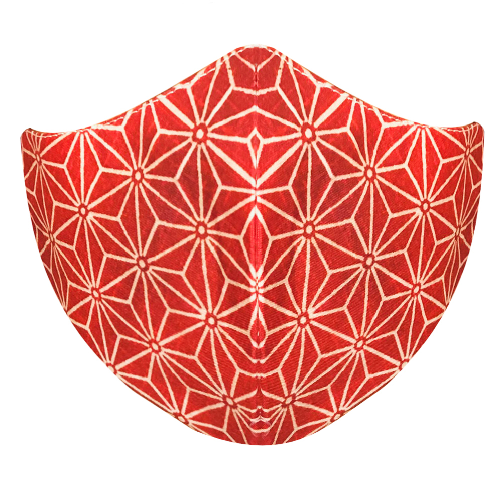 ماسک پارچه‌ای مدل هندسی کد X-055
