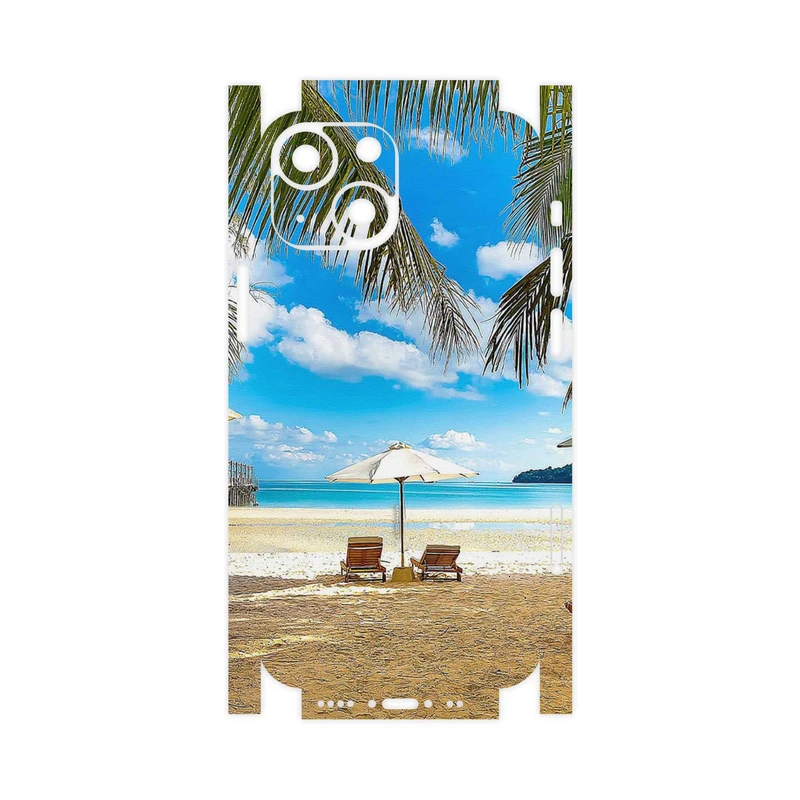برچسب پوششی ماهوت مدل Beach-FullSkin مناسب برای گوشی موبایل اپل iPhone 13 Mini