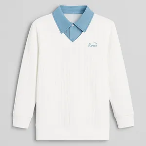 بلوز آستین بلند یقه دکمه دار زنانه مدل 04963