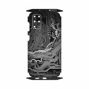 MAHOOT Black Printed Circuit Board-FullSkin Cover Sticker for Samsung Galaxy S20 Plus