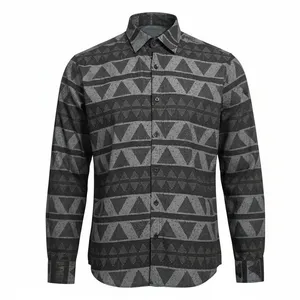 پیراهن آستین بلند یقه دکمه دار مردانه مدل آرتمیس