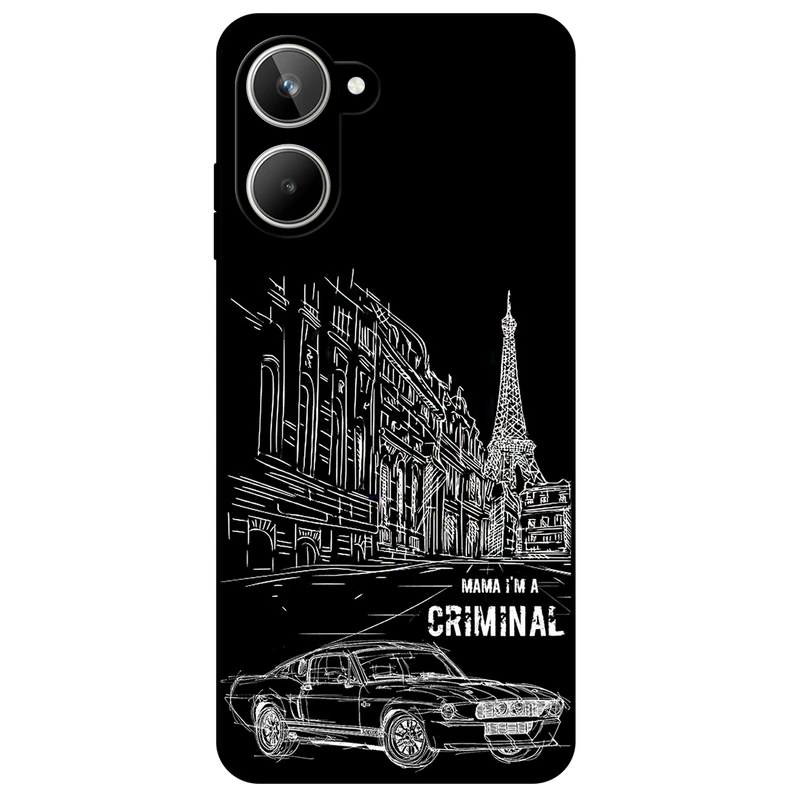 کاور مگافون طرح گنگ مدل 1890 مناسب برای گوشی موبایل ریلمی 10 4G    