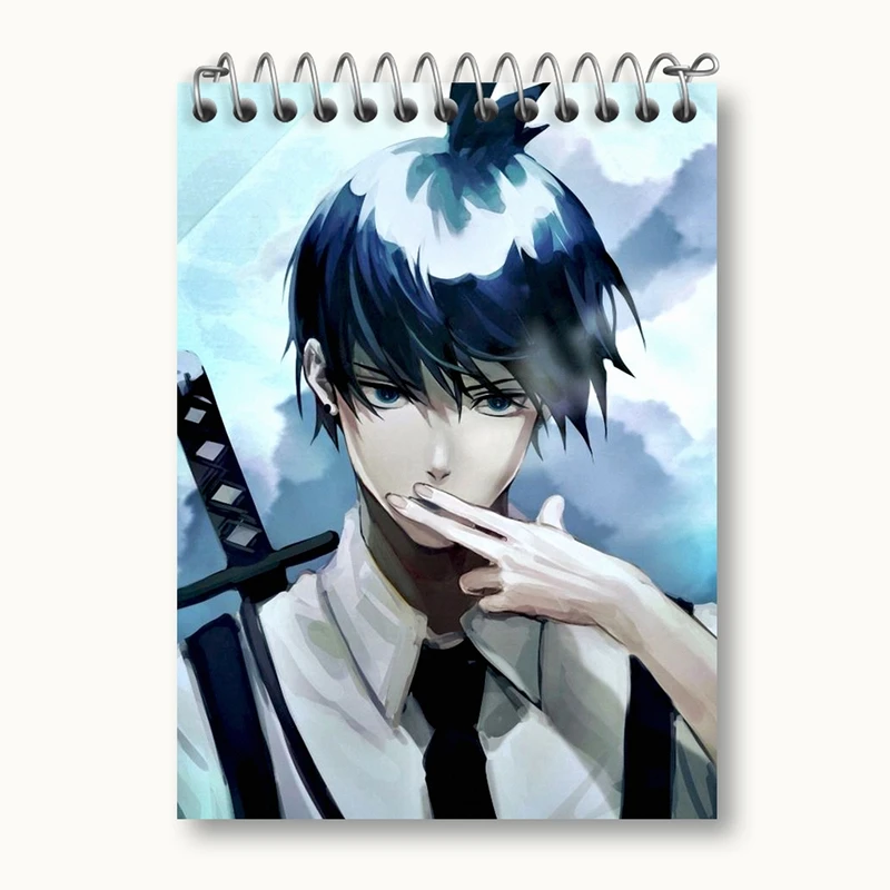 دفتر یادداشت 50 برگ خندالو مدل هایاکاوا انیمه مرد اره ای Chainsaw Man کد 17853