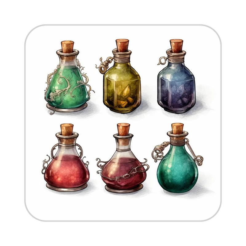 زیر لیوانی کاکتی طرح هری پاتر Harry Potter مدل mp44338