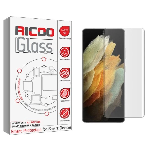 محافظ صفحه نمایش ریکو مدل RiC2 UV_NW مناسب برای گوشی موبایل سامسونگ Galaxy S21 Ultra