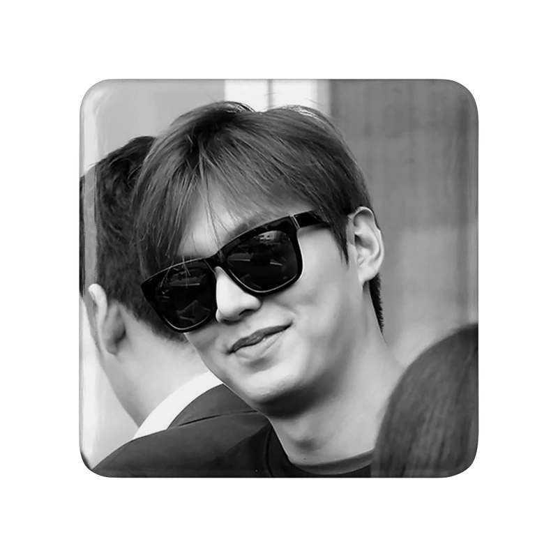 مگنت خندالو طرح لی مین هو Lee min ho  مدل مربعی کد 20863