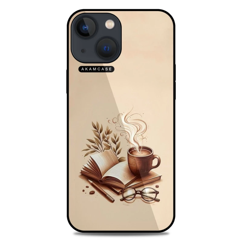 کاور آکام مدل AMC-WA13M-COFFEE-4 مناسب برای گوشی موبایل اپل iPhone 13 Mini