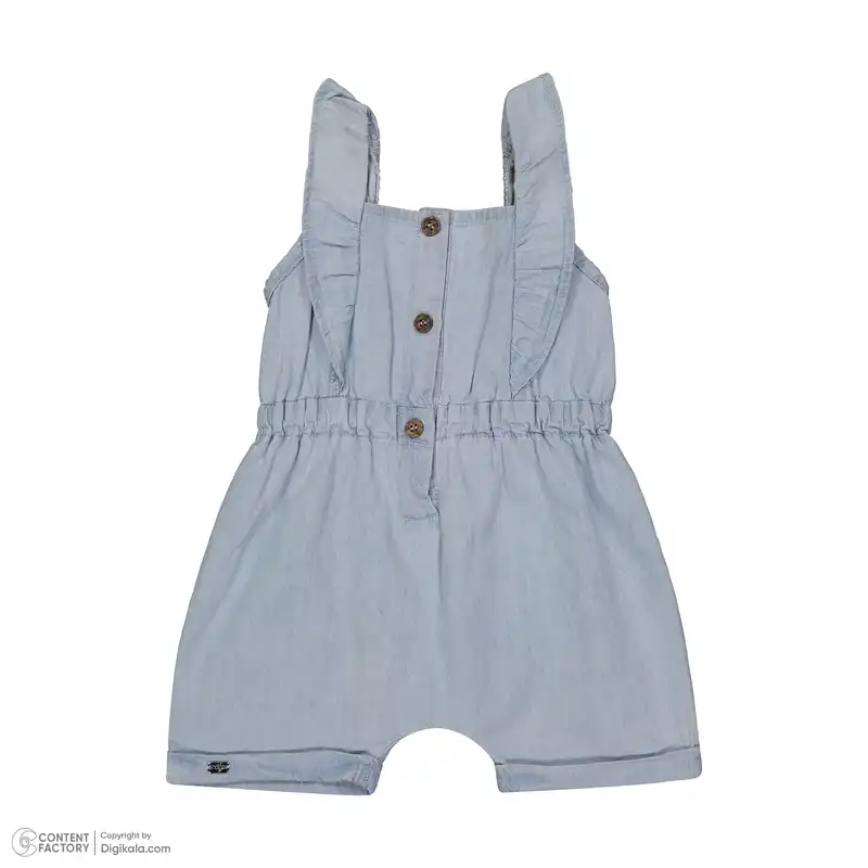 ست سرهمی و کلاه نوزادی ایندیگو مدل 13102 رنگ آبی