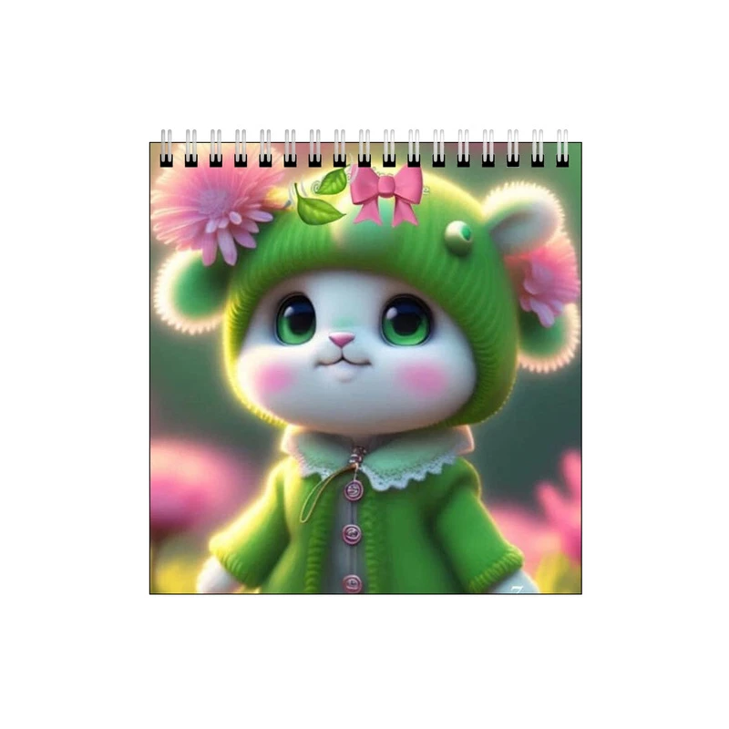 دفتر طراحی طرح خرگوش با لباس کد 4007825