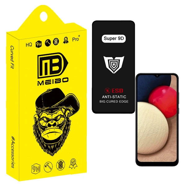 محافظ صفحه نمایش میبو مدل Super 9D Pro مناسب برای گوشی موبایل سامسونگ Galaxy a12