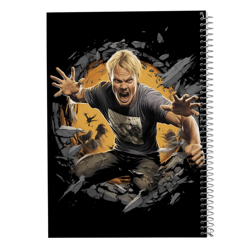 دفتر مشق 50 برگ مدوپد مدل ChainSaw Man کد DF10929