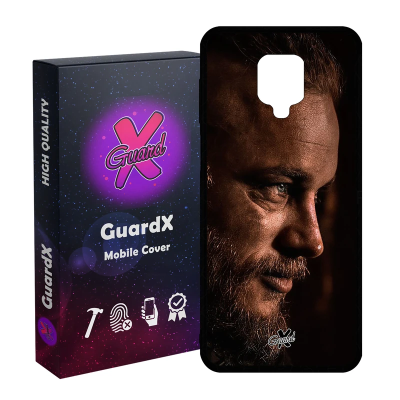 کاور گارد ایکس طرح Ragnar مدل Glass10420 مناسب برای گوشی موبایل شیائومی Redmi Note9 Pro/Note 9 Pro Max/Redmi Note 9S/MI Poco M2 Pro