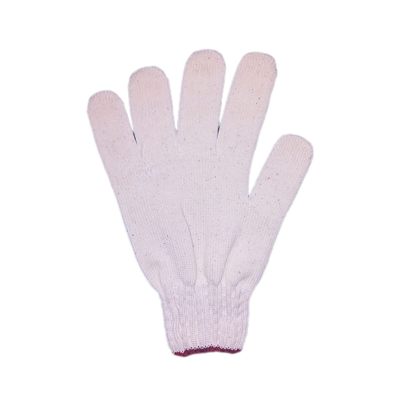 دستکش کار مدل نخ پنبه ای مجموعه 5 عددی