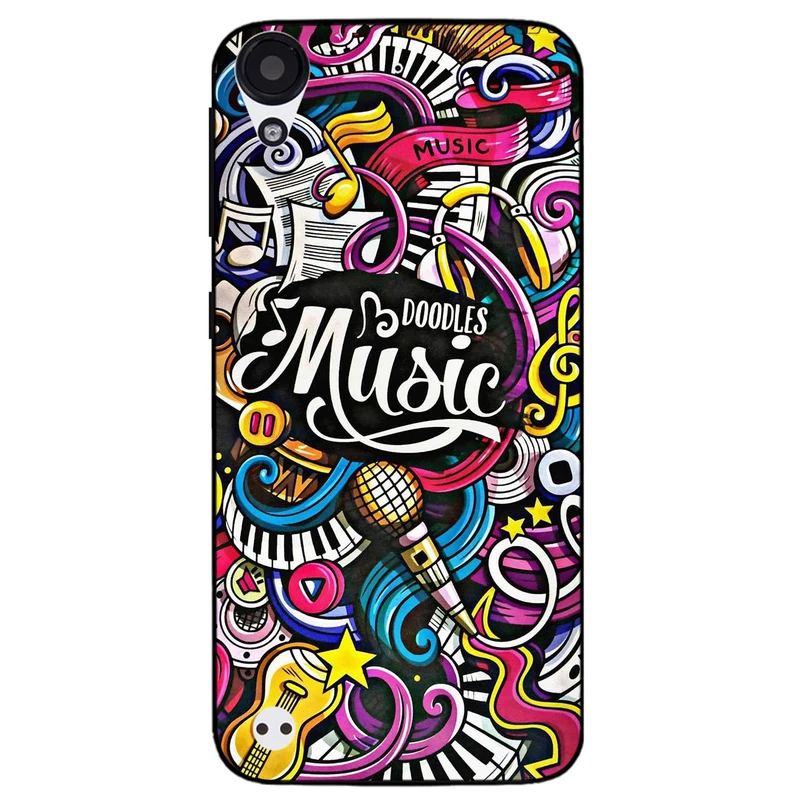 کاور مگافون طرح موزیک مدل 8241 مناسب برای گوشی موبایل اچ تی سی Desire 530