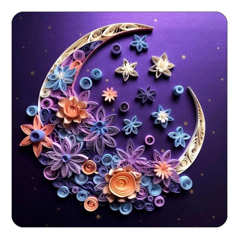 مگنت کاکتی طرح ماه و ستاره مدل mp51369