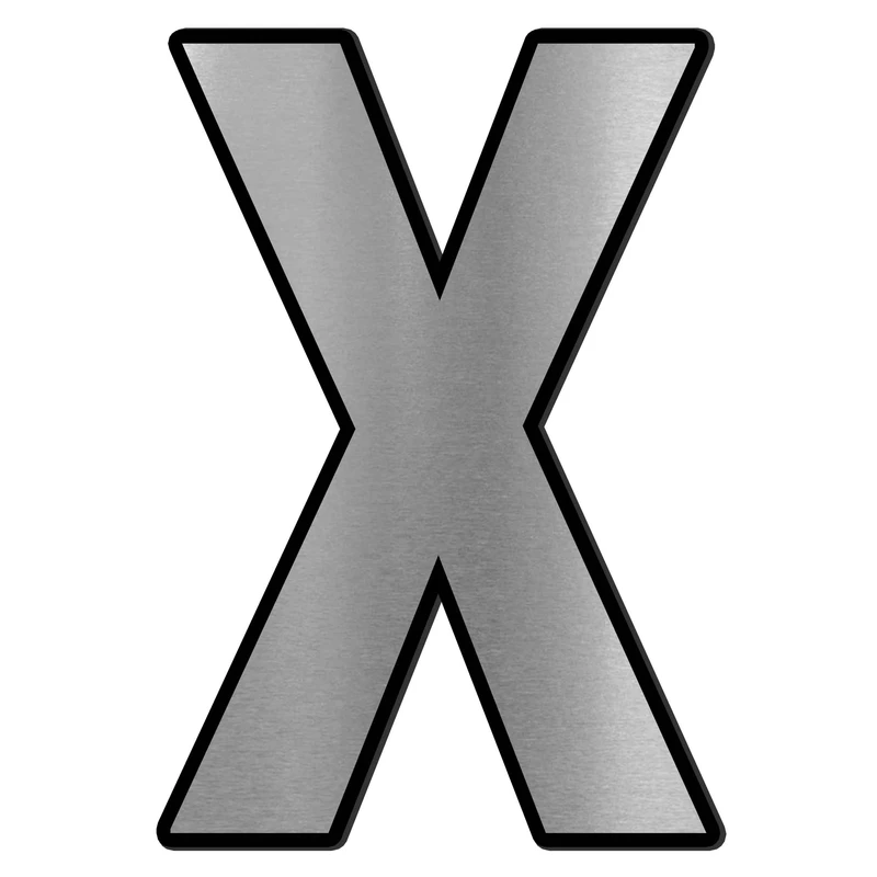 تابلو راهنما  آژنگ  طرح حروف انگلیسی  کدXS-402