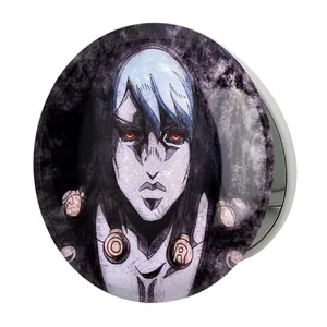 آینه جیبی خندالو طرح ریسوتو نرو انیمه جوجو Jojo مدل تاشو کد 11517 