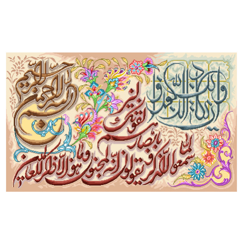 نخ و نقشه تابلوفرش مدل 22136 نخ و نقشه تابلوفرش مدل 22136