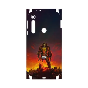 MAHOOT DOOM Game Series-FullSkin Cover Sticker for Motorola One Macro
