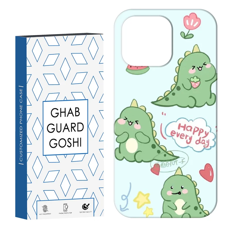 کاور قاب گارد گوشی طرح دایناسور کد Dimo432- مناسب برای گوشی موبایل اپل IPHONE 16 PRO   