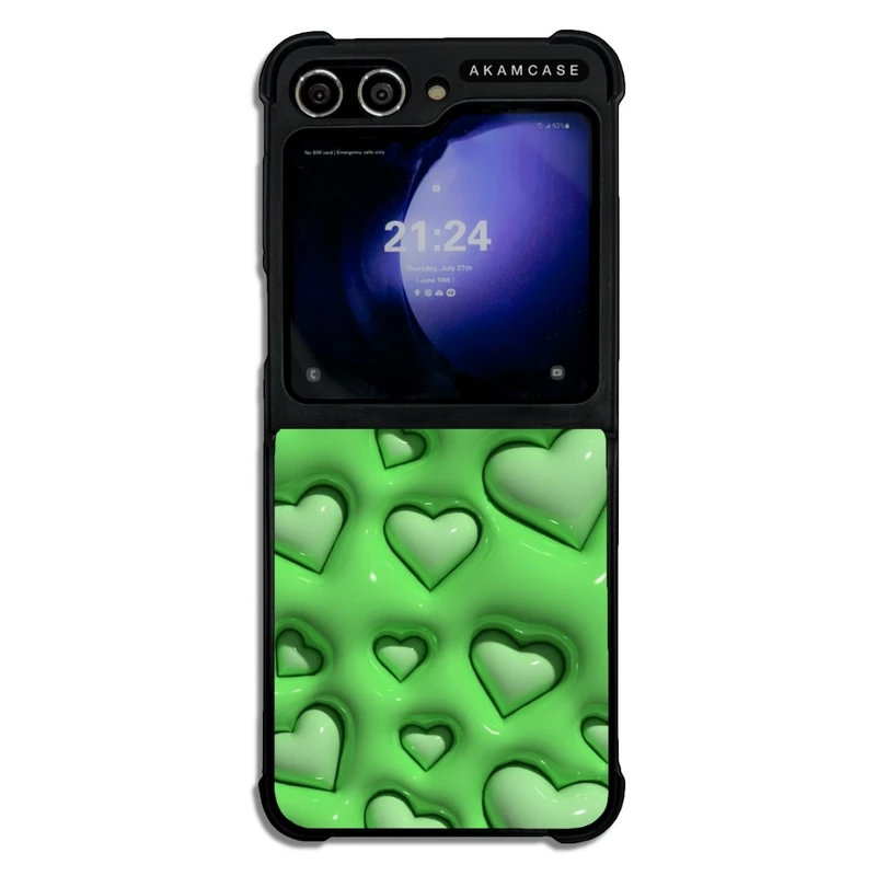 کاور آکام مدل AMC-WSGZFLIP5-JELLY19 مناسب برای گوشی موبایل سامسونگ Galaxy Z Flip 5