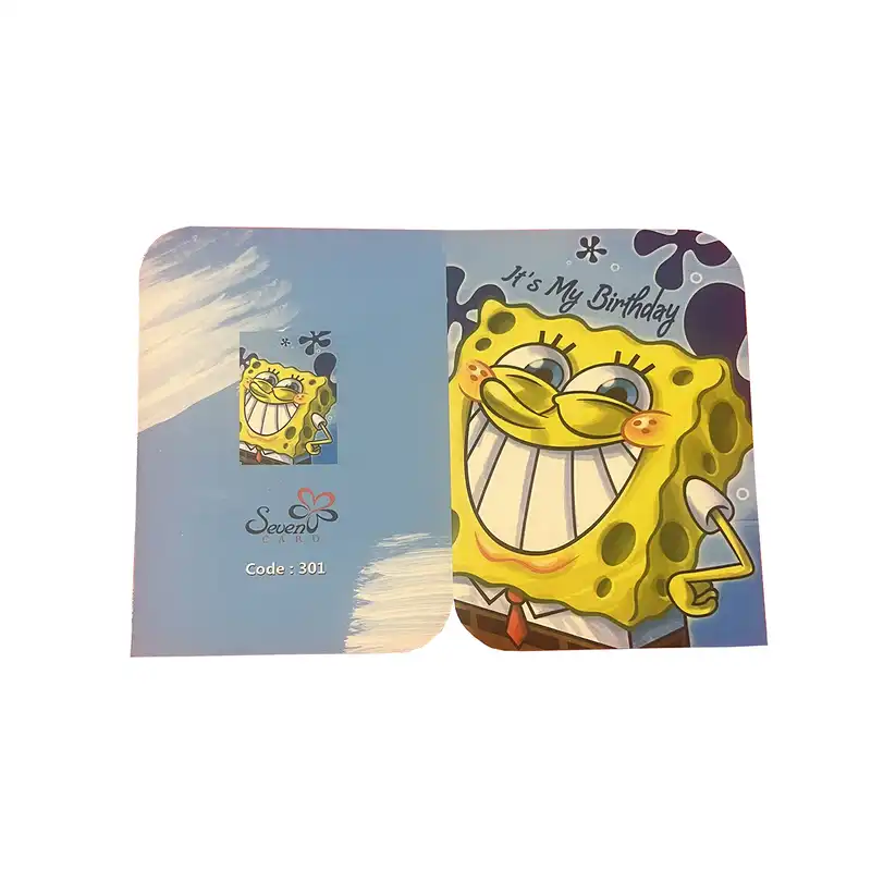 کارت دعوت مدل تولد کد 301 بسته 10 عددی