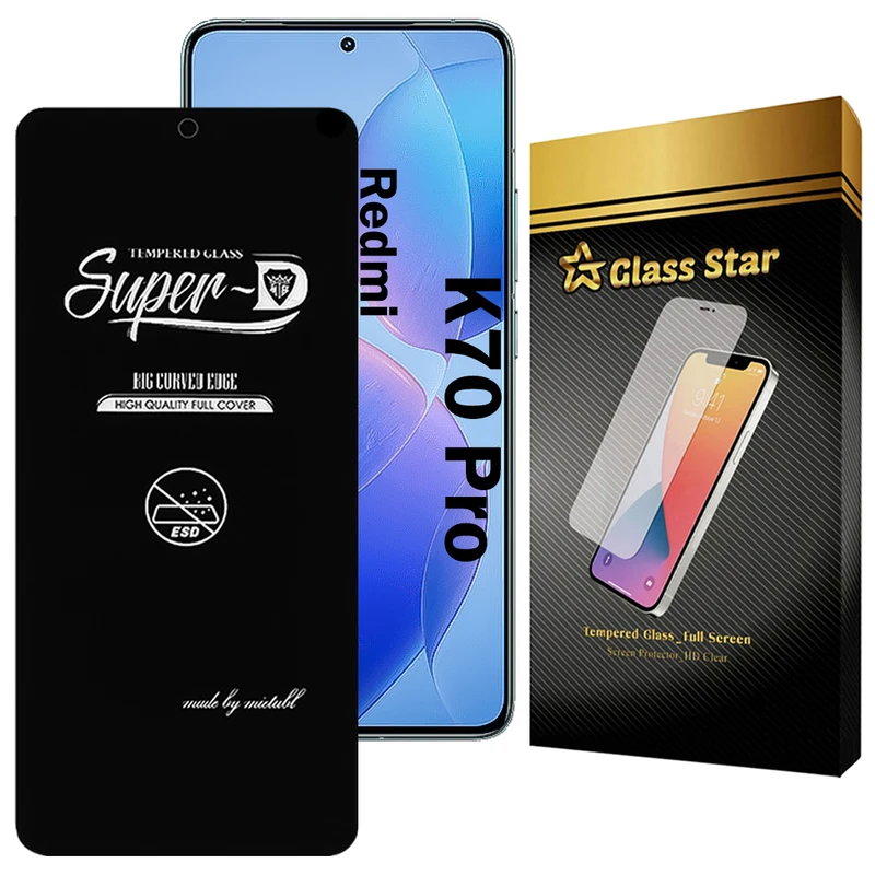 محافظ صفحه نمایش گلس استار مدل SUPERDNS مناسب برای گوشی موبایل شیائومی Redmi K70 Pro
