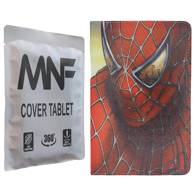کیف کلاسوری ام ان اف طرح مرد عنکبوتی کد M-055 مناسب برای تبلت سامسونگ Galaxy Tab A 8.0 2019 T290 / T295