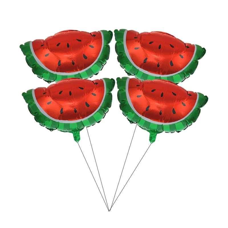 بادکنک فویلی سورتک طرح هندوانه یلدا کد ST0750 بسته 4 عددی