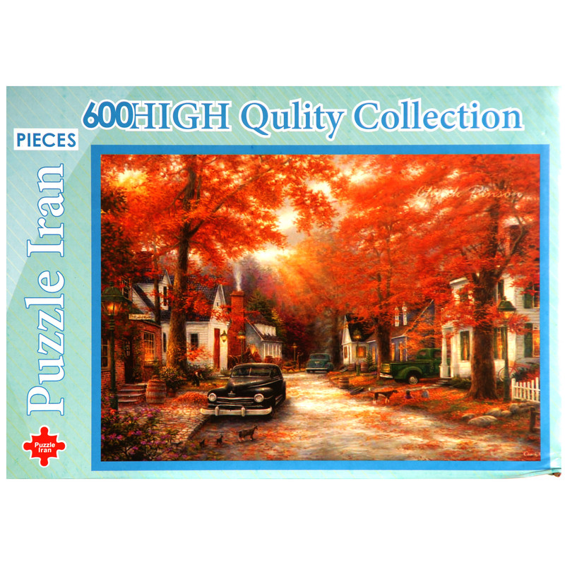 پازل 600 تکه ایران طرح پاییزی