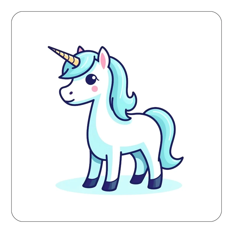 مگنت کاکتی طرح اسب تک شاخ و یونیکورن مدل mp29620