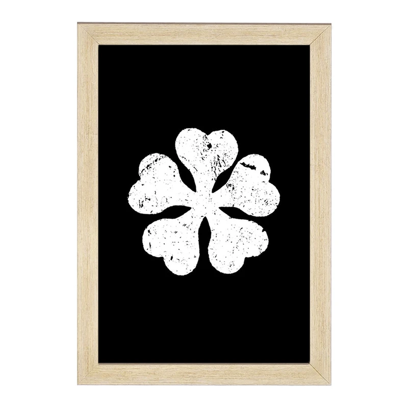 تابلو خندالو مدل پنج شبدر شیطانی انیمه بلک کلاور Black Clover  کد 11722