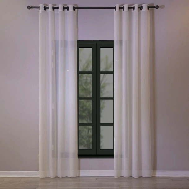 پرده حریر مدل پانچ سایز 140×280 سانتیمتر