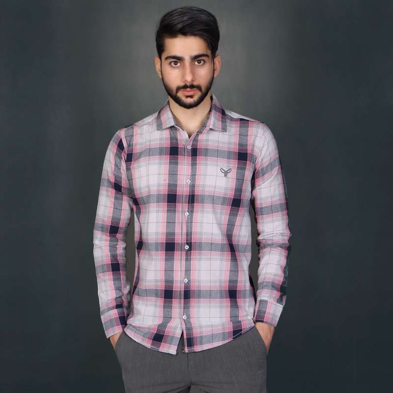 پیراهن آستین بلند مردانه پیکی پوش مدل M02546