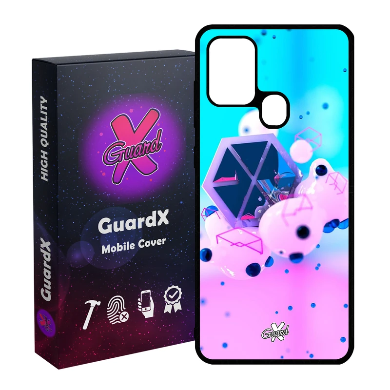 کاور گارد ایکس طرح Exo مدل Glass10023 مناسب برای گوشی موبایل سامسونگ Galaxy A21s