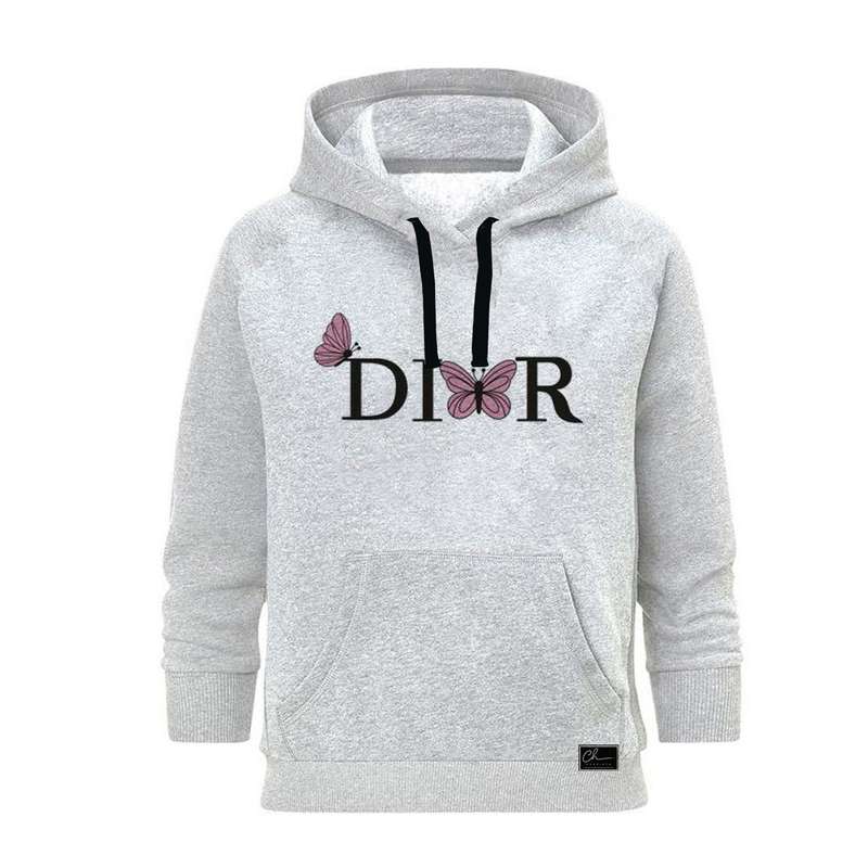 هودی زنانه کد B118 رنگ طوسی