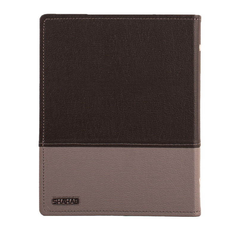 کلاسور مدل دوتکّه چرمی 20 حلقه