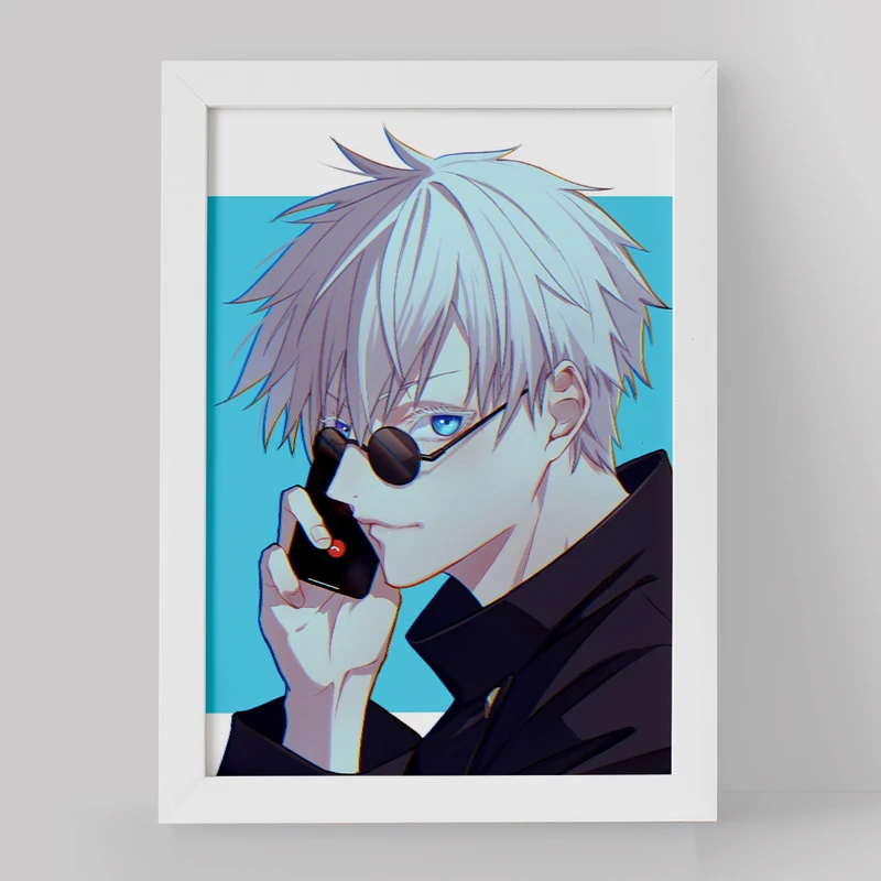 تابلو خندالو مدل گوجو ساتورو انیمه جوجوتسو کایزن کد 11099