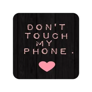 زیر لیوانی طرح نوشته کد 917