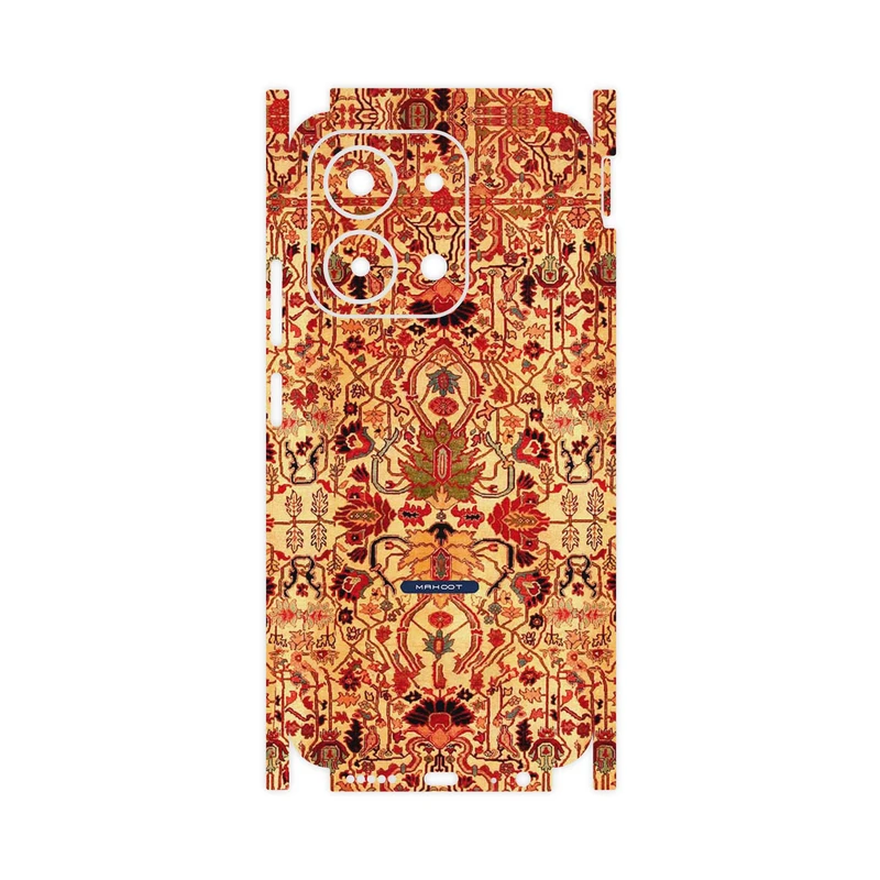 برچسب پوششی ماهوت مدل Persian_Carpet_Yellow-FullSkin مناسب برای گوشی موبایل شیائومی Redmi 15C 4G