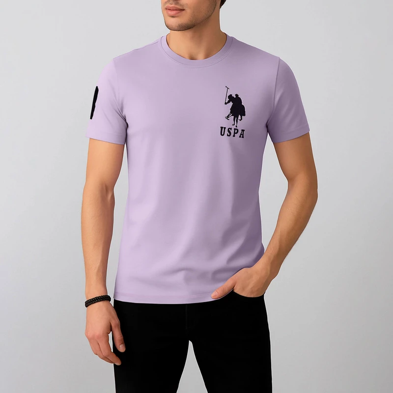 تی‌شرت آستین کوتاه مردانه مدل لیام کد 02