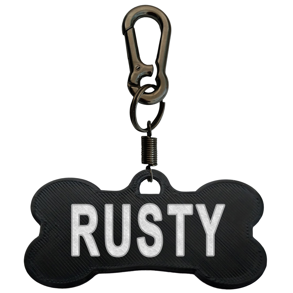 پلاک شناسایی سگ مدل RUSTY